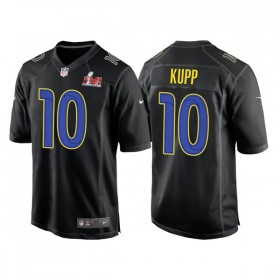 Tröjor Los Angeles Rams Cooper Kupp 10 Game Svart 2022 Super Bowl LVI - Män